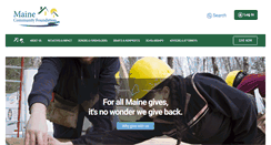 Desktop Screenshot of mainecf.org